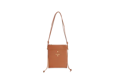 CELINE Women's "Sharp" Clutch "Brown"