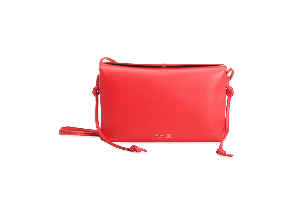 CELINE Women's "Trio" Bag "Red"