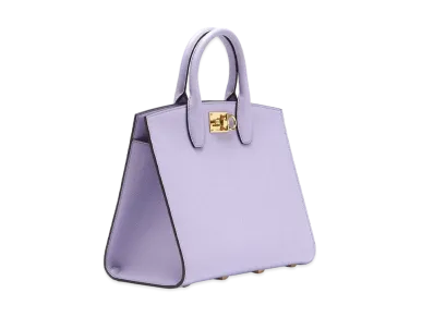 Salvatore Ferragamo Studio Box Bag "Purple"
