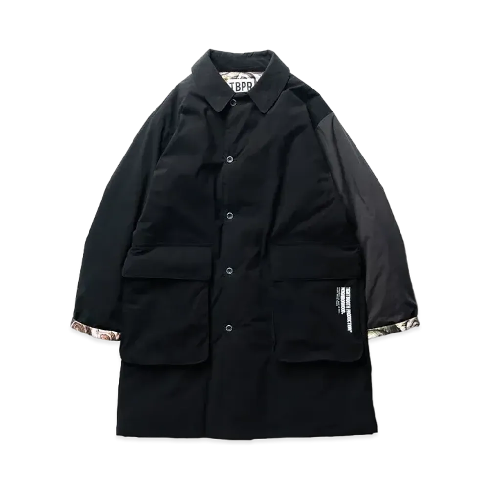 NEIGHBORHOOD x TIGHTBOOTH ISLEY PUFFY C-COAT "Black"