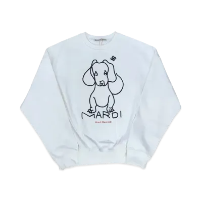 Mardi Mercredi Sweatshirt Ddanji Ch.02 "White Black"