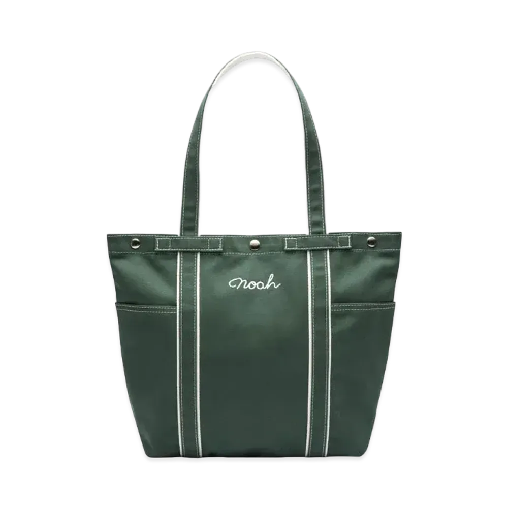 Noah Multi-Pocket Tote "Dark Green"