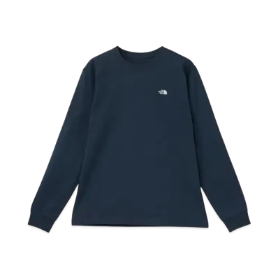 The North Face Long Sleeve Flash Dry Nuptse Cotton Tee "Urban Navy"
