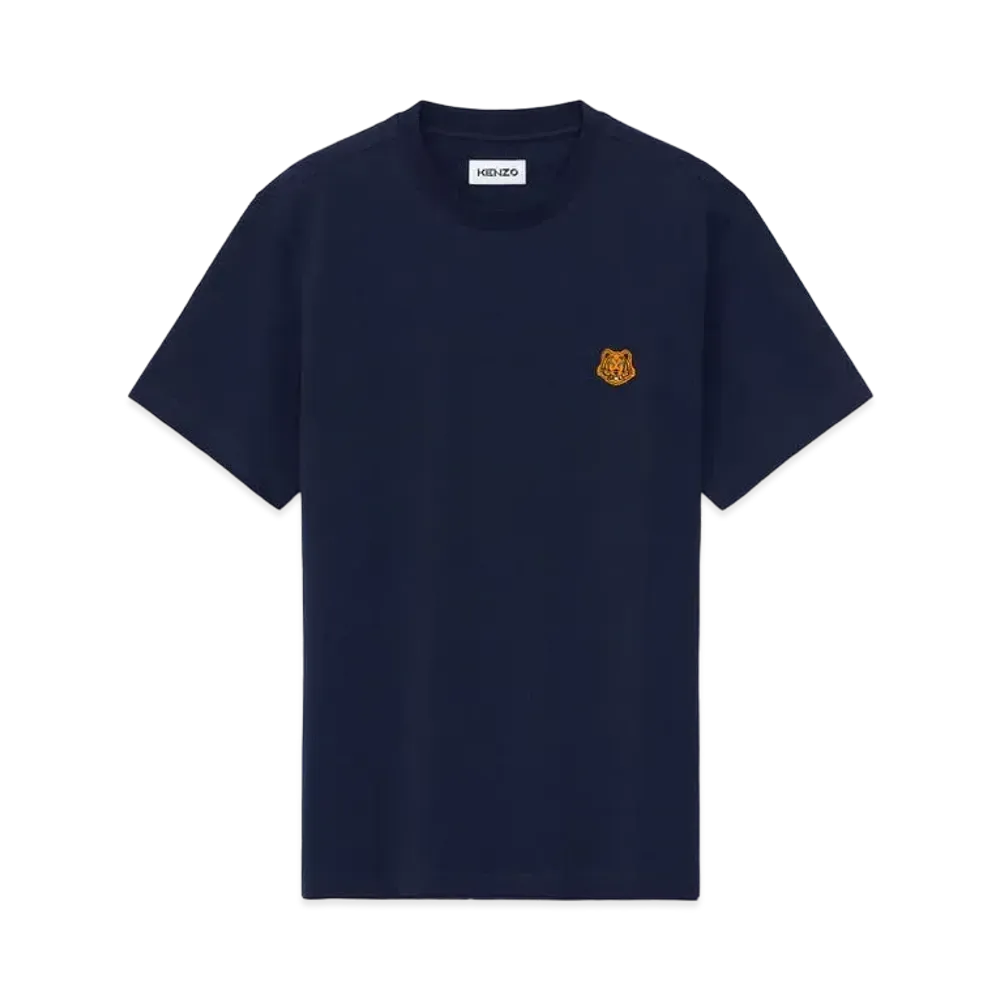 KENZO T-Shirt tigre Tigre Crest "Navy Blue"