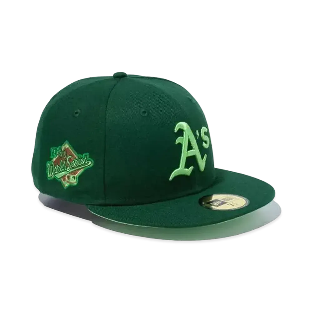 NEW ERA State Fruit 59FIFTY Oakland Athletics "Dark Green"