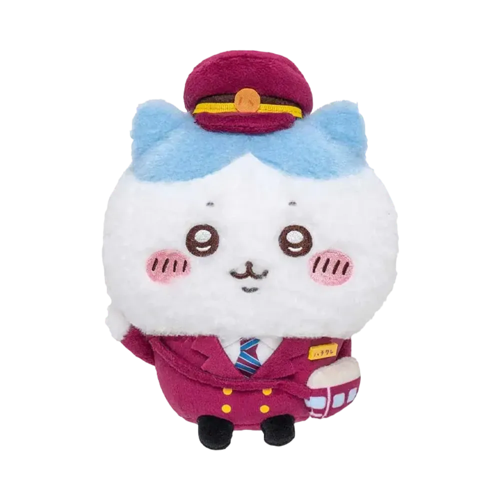 Gray Parka Service -Chikawa- Chikawa Hankyu Train Naho Hojou Plush S (Hachiware)