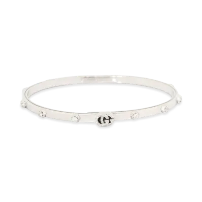 GUCCI GG Running Pave Diamonds "Silver"