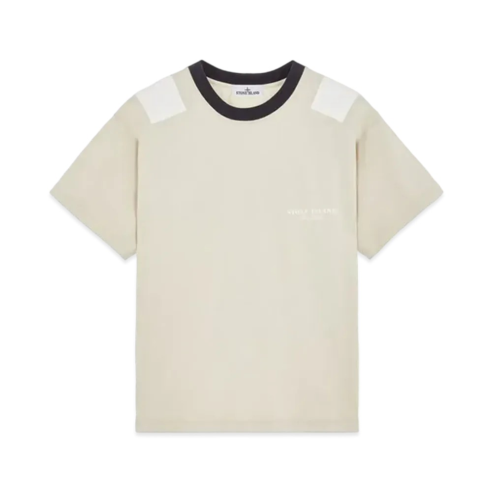 Stone Island 223X3 Marina Crew Neck T-Shirt "Mastic White"