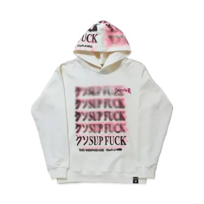 SUPPLIER Fuck Hoodie "White"