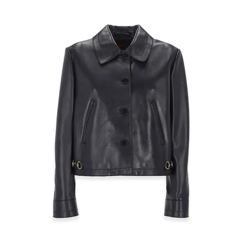 GUCCI Women's Jackets "Blue Navy"