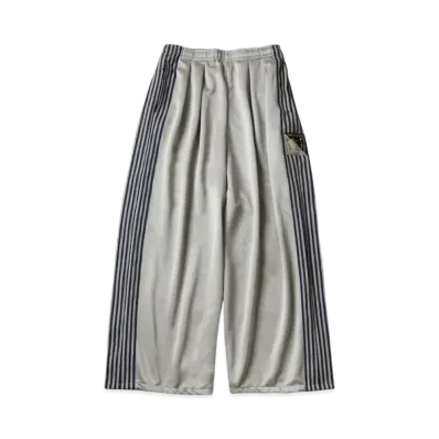 KAPITAL Smooth Jersey Stunt Man Woman Super Buggy Track Pants "Grey"