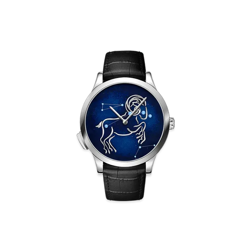 Van Cleef & Arpels Midnight Zodiaque Lumineux Arietis Aries watch "18K White gold"