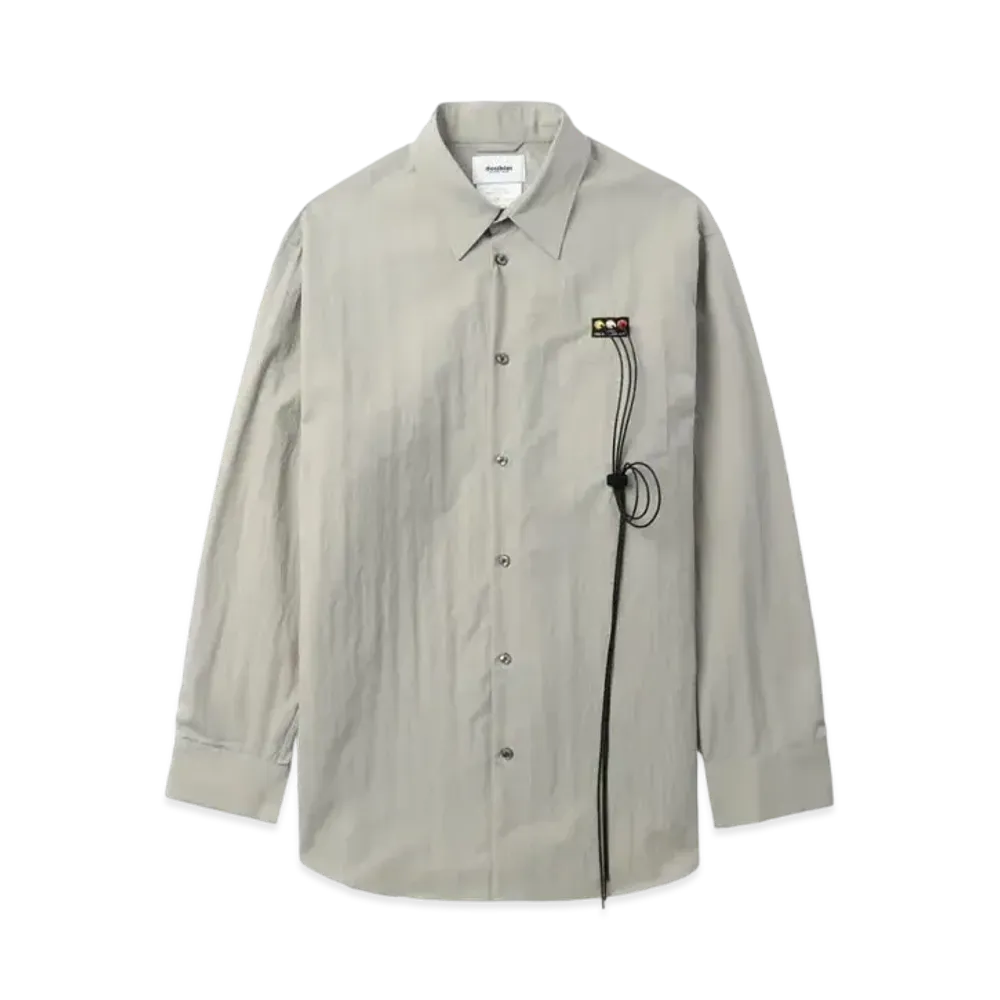 doublet 3D Detail Shirt "Gray"