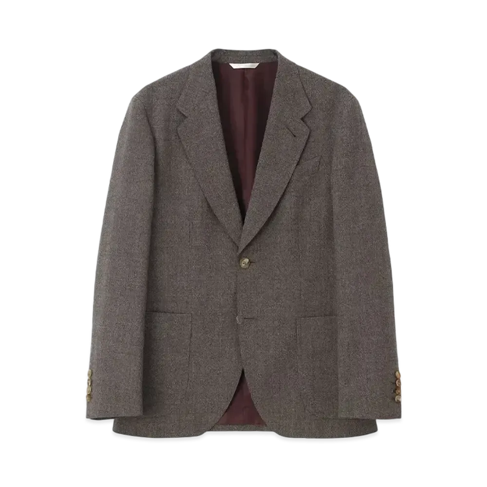 Paul Smith Wool Georgette Jacket "Brown"
