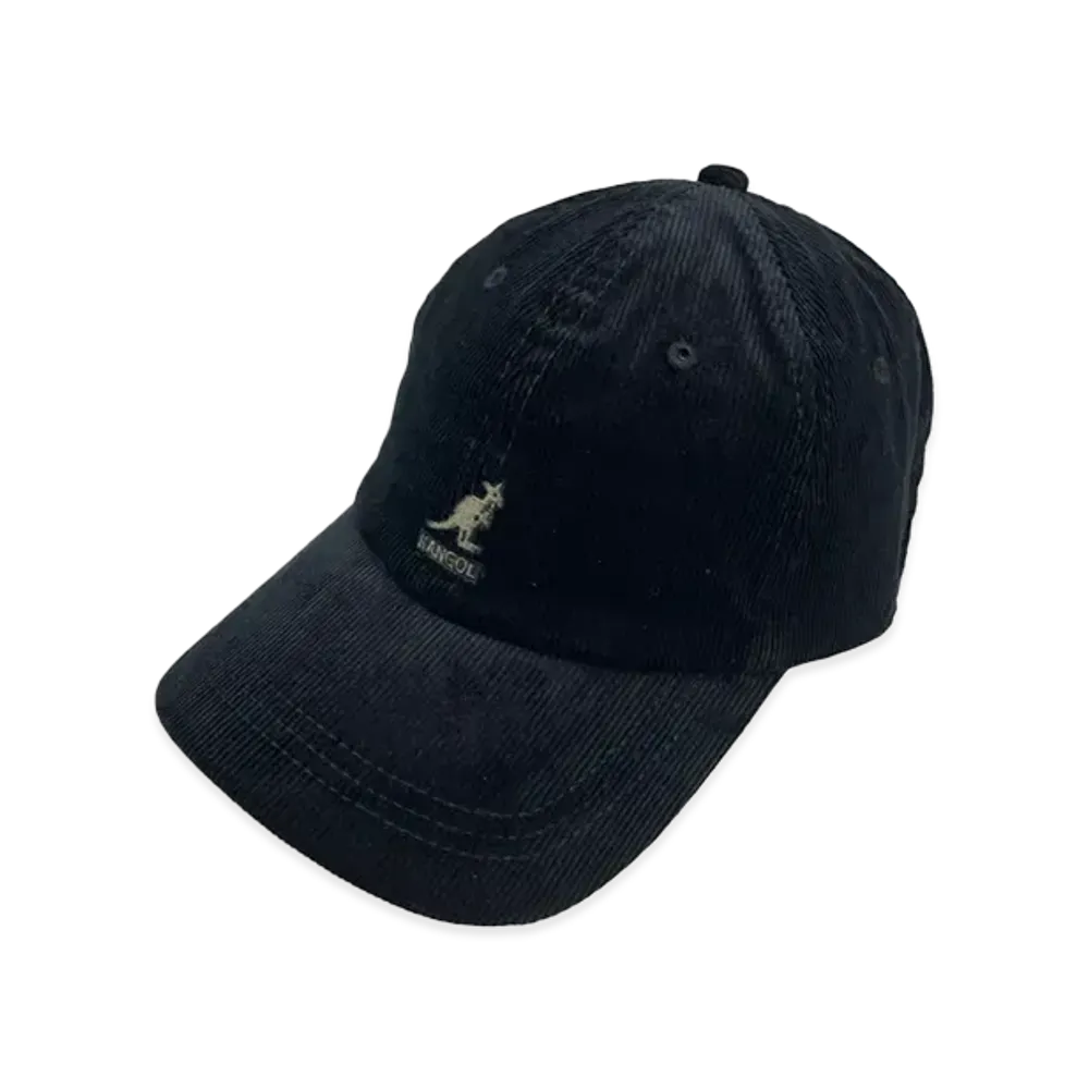 Kangol K HT Kangol Cordroy Baseball "Black"