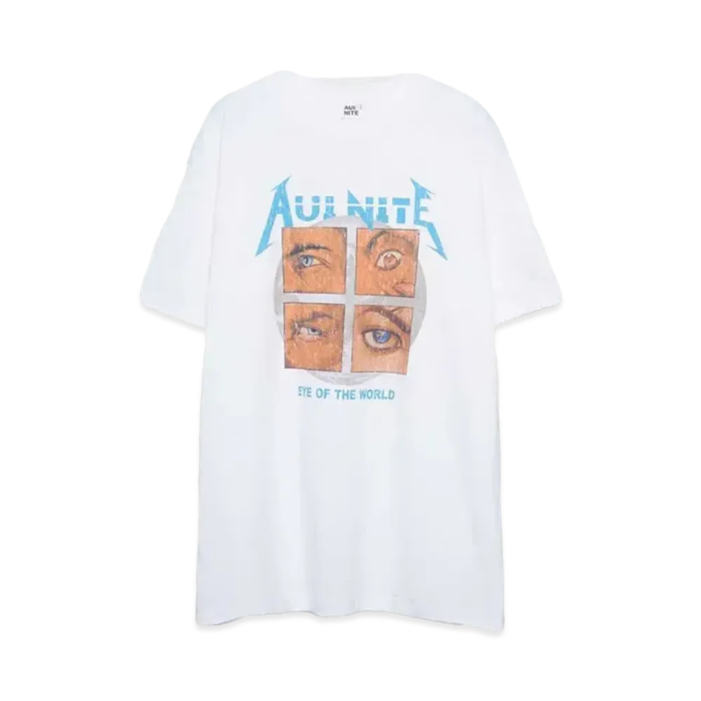 AUI NITE Eye of the world tee "WHITE"