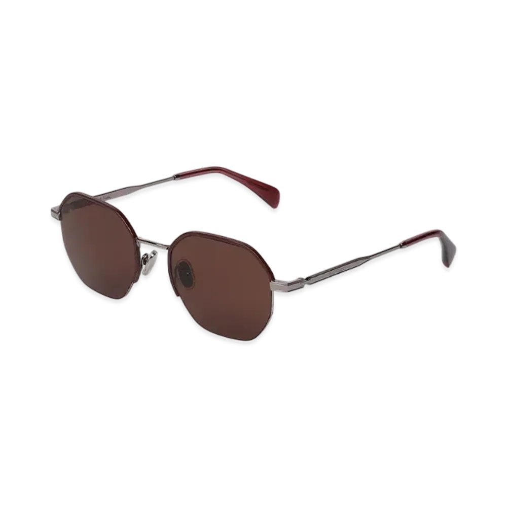 Paul Smith Octagon Shaped Sunglasses "Brown"