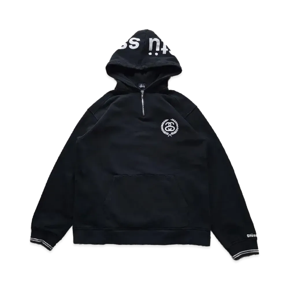 Stussy SS Link Design Hoodie "Black"
