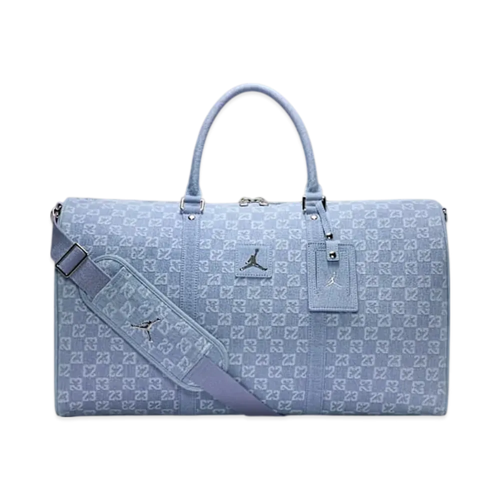 Nike Jordan Monogram Duffle Bag (40L) "Denim"
