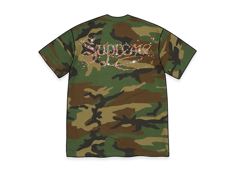 Supreme Gems Tee "Woodland Camo"