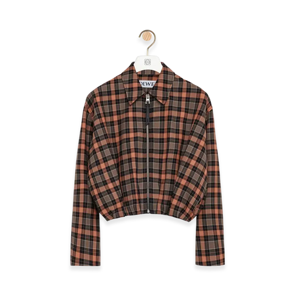LOEWE Draped Jacket "Orange/Black"