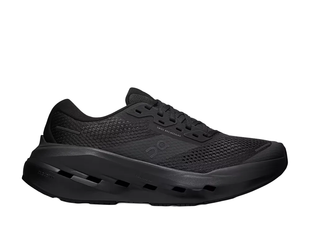 On Women's Cloudrunner 3 Max "Black/Black"