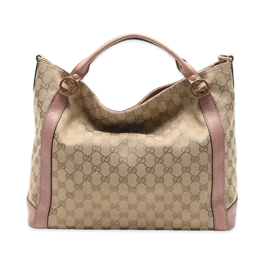 GUCCI Miss GG Hand Bag "Pink"