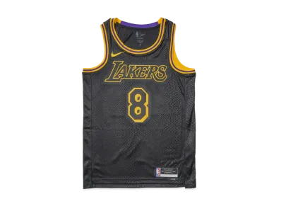 Nike Kobe Mamba Mentality Men's City Eddition Swingman Jersey "Black/Yellow" (FN7297-010)