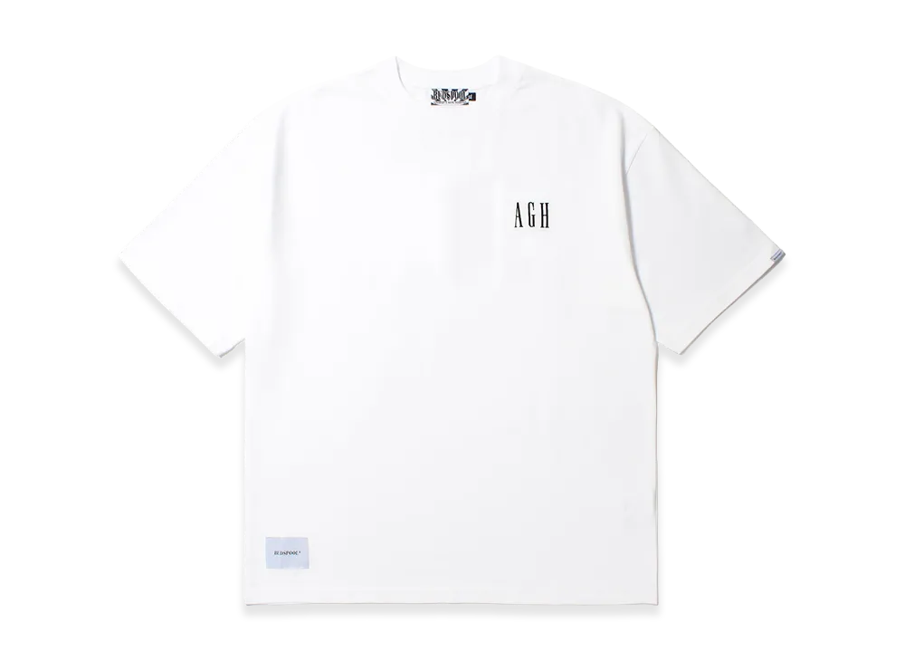 APHRODITEGANG Small AGH Logo Embroidery S/S Tee "White"