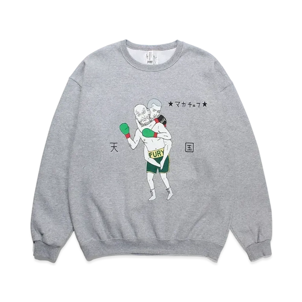 WACKO MARIA World Peace Project Sweat Shirt "Gray"