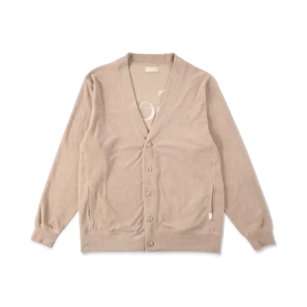 WIND AND SEA Soft Pile Cardigan "Beige"