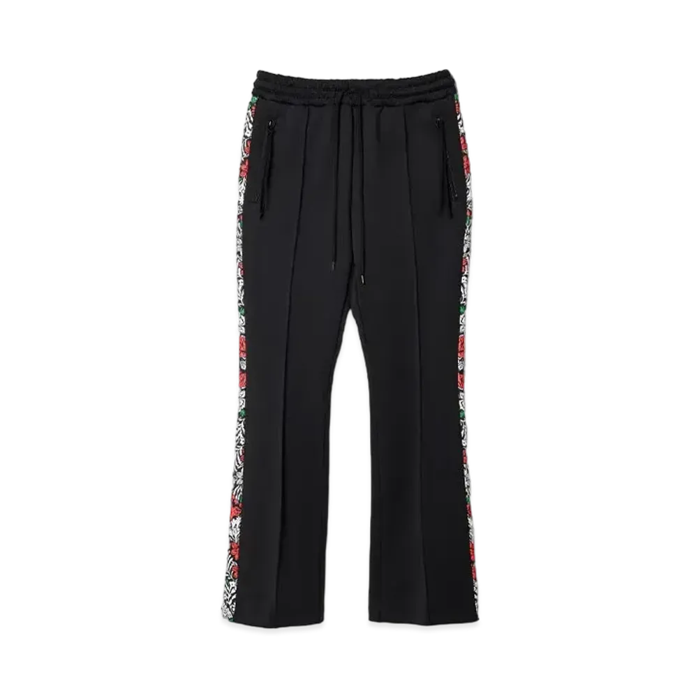 FACETASM x CS case study Flared Jersey Pants "Black"