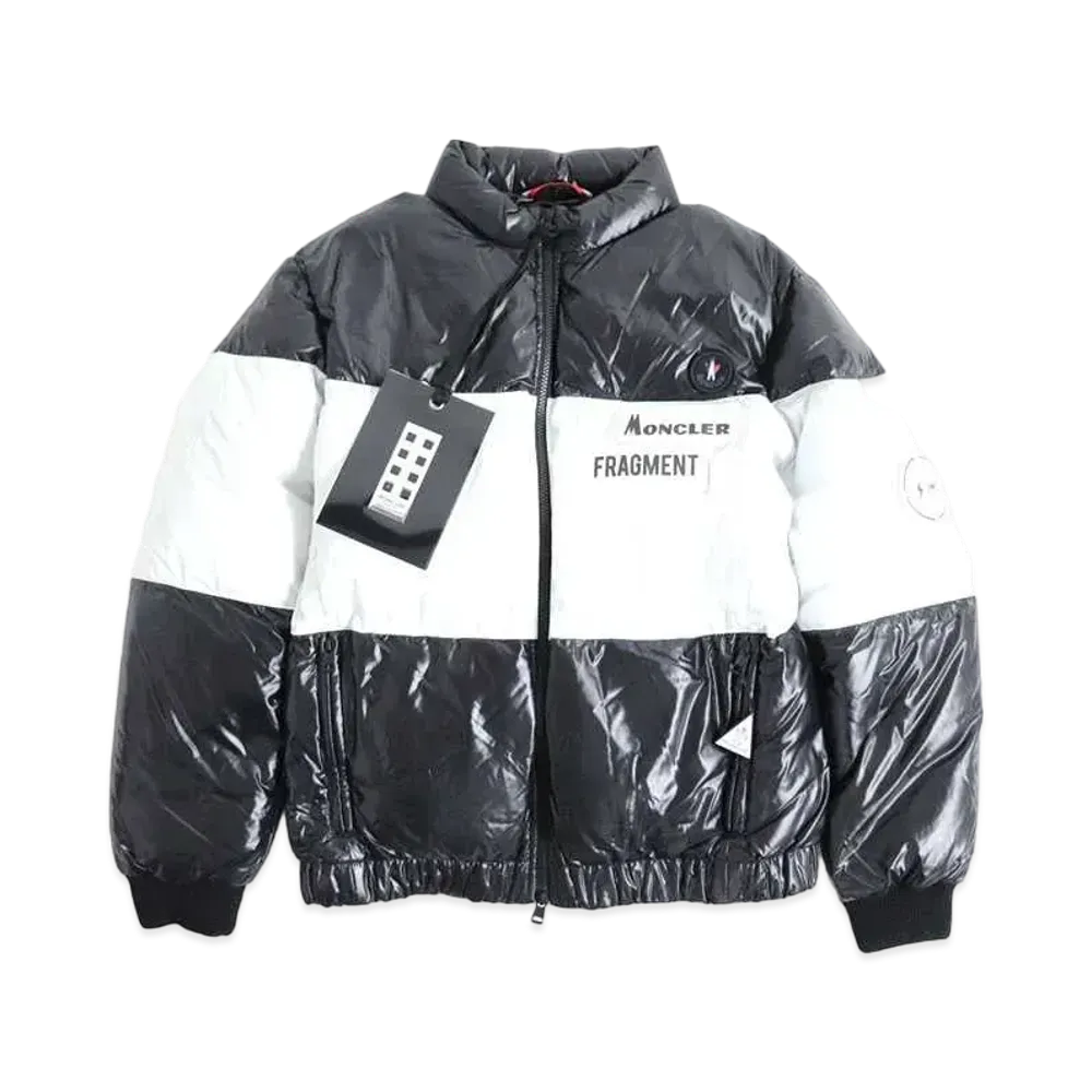 MONCLER Fragment Hiroshi Fujiwara Genius 7 Wondra Down Jacket "Black White"