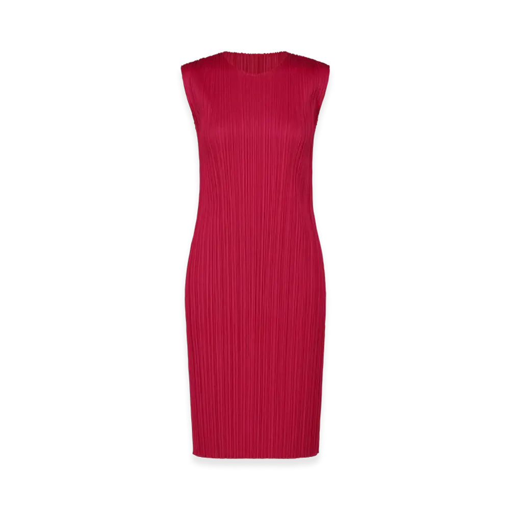 PLEATS PLEASE ISSEY MIYAKE New Colorful Basics 4 "Carmine"
