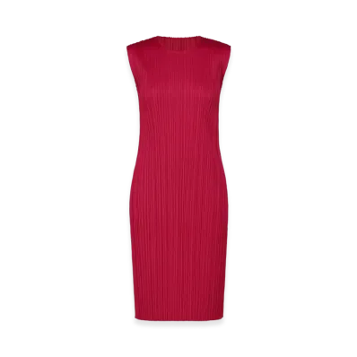 PLEATS PLEASE ISSEY MIYAKE New Colorful Basics 4 "Carmine"