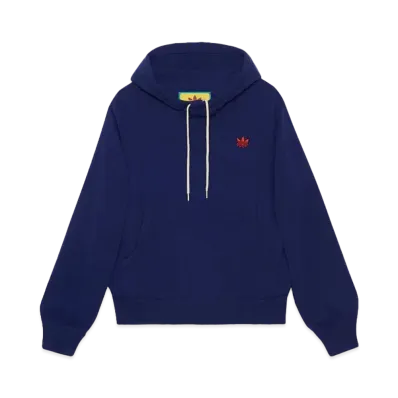 adidas x GUCCI Wool Sweatshirt "Dark Blue"