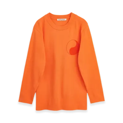 OUR LEGACY Kids Work Shop Box Long Sleeve "Red Orange"