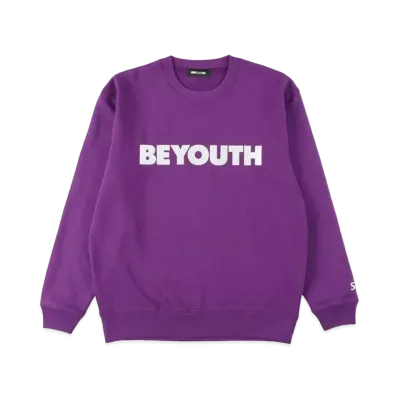 WIND AND SEA BE YOUTH CREW NECK "Purple"