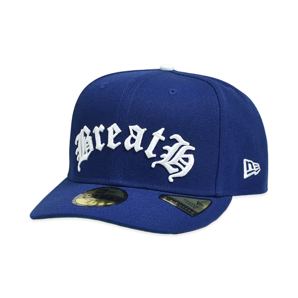 BREATH x NEW ERA Old English Logo 59Fifty "Royal"