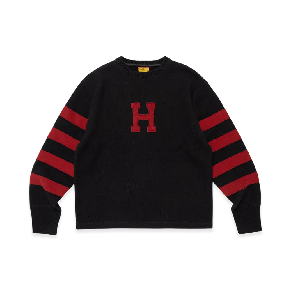 HUMAN MADE Sports Knit Sweater "Black"