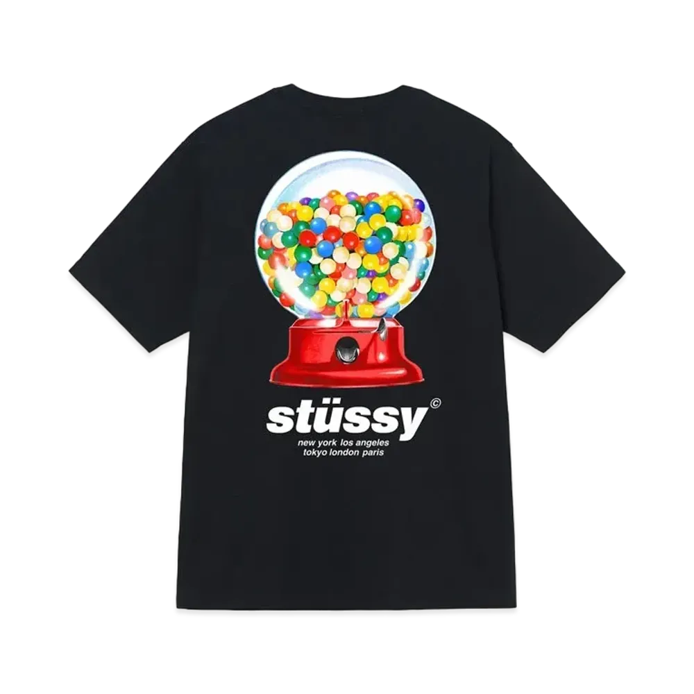Stussy Gumball Tee "Black"