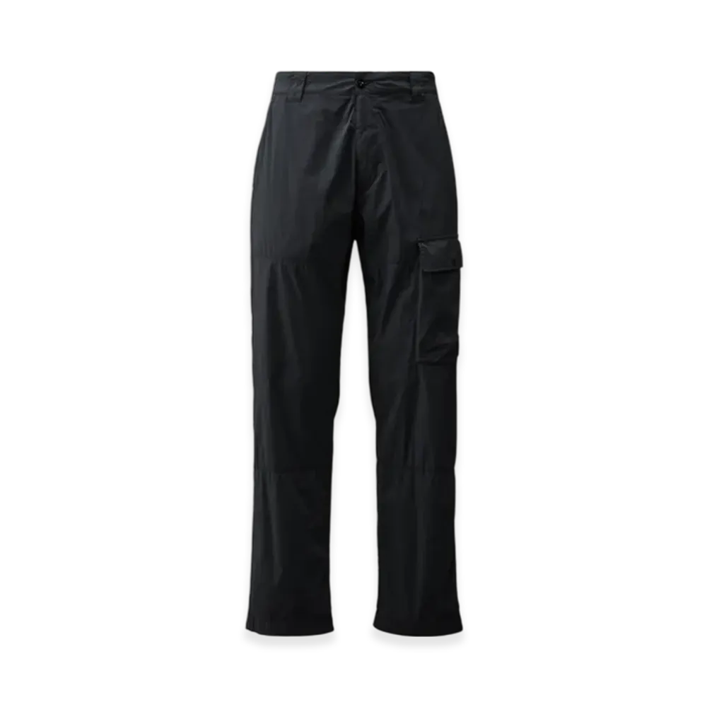 C.P. Company 50 Fili Stretch Back Zip Loose Cargo Pants "India Ink Blue"