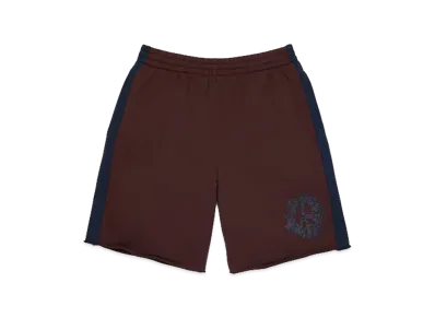 DENIM TEARS Denim U Paneled Sweatshort "Brown"