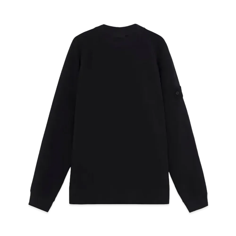 Stone Island 629F7 Stretch Organic Cotton Fleece_Stone Island Ghost "Black"