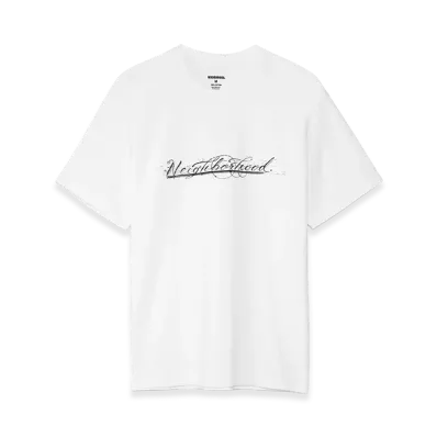 NEIGHBORHOOD x Dr. Woo Short Sleeve T-Shirt "White"
