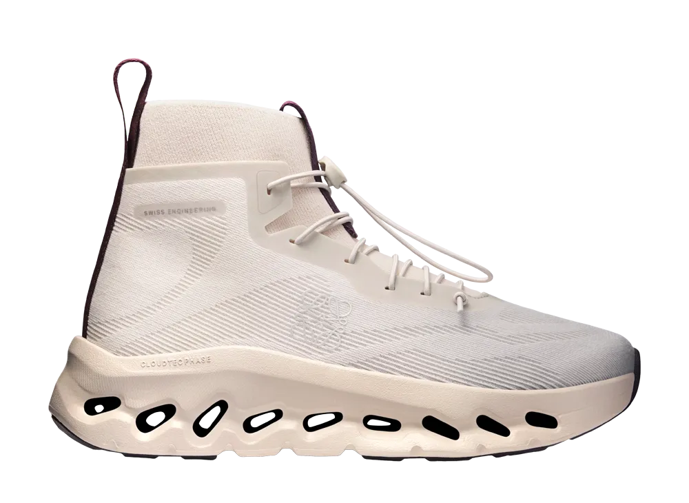 LOEWE × On Women's Cloudtilt Hi "Sand/Oatmeal/Plum"