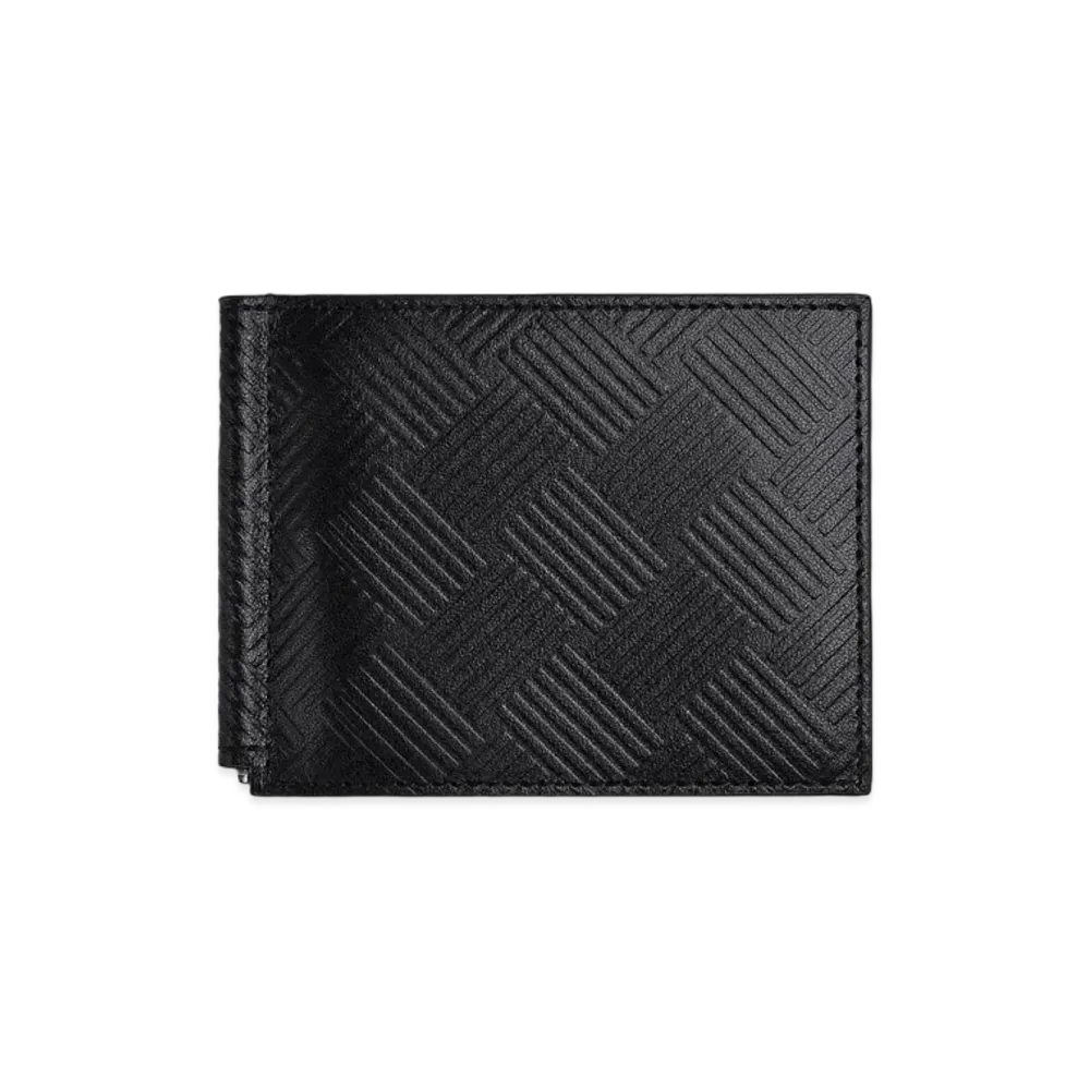 Bottega Veneta Money Clip Wallet "Black"
