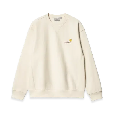 Carhartt WIP American Script Sweat "Natural"