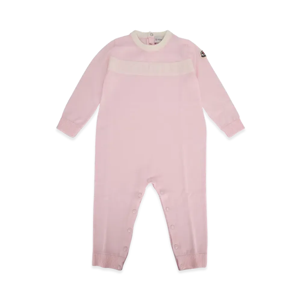 MONCLER Kids Pagliaccetto Tricot "Pink"