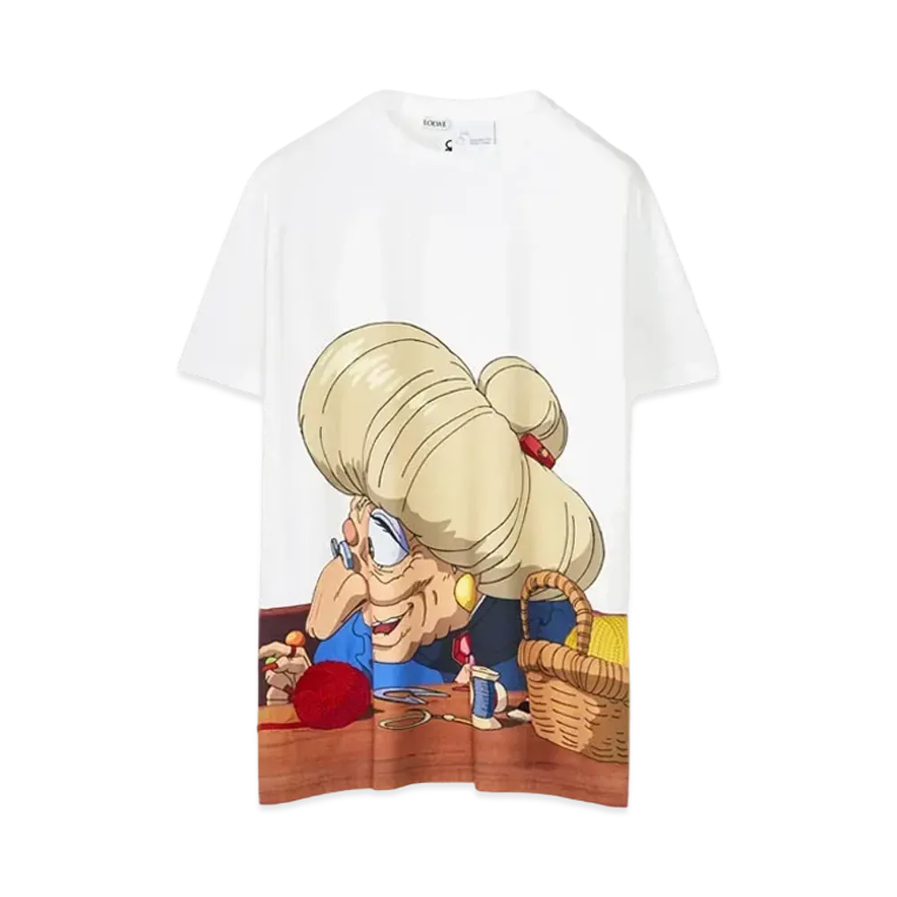 LOEWE x Spirited Away Zeniba T-shirt In Cotton "Multicolor"